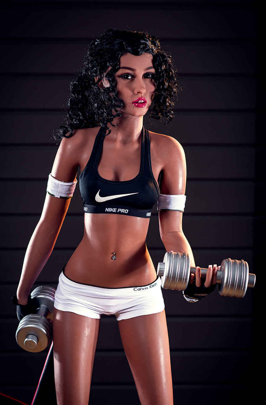 Athena(Black Explosion Head) Female Sex Dolls 157-113# 